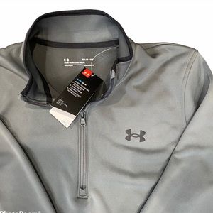 Under Armour Men’s Gray Armour Fleece 1/2 Zip NWT